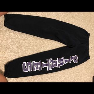 ECU Black private’s sweatpants
